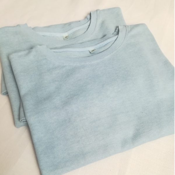 Cool Blue Hemp Organic Cotton tee - Hemp T shirts