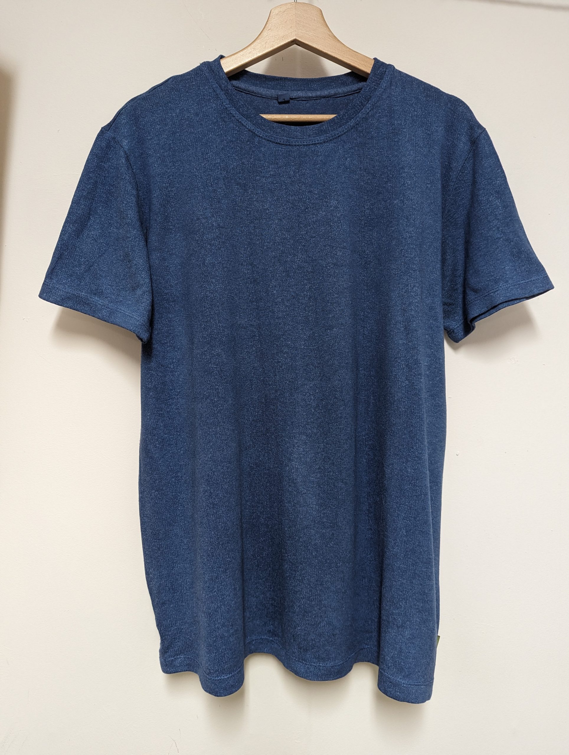 Hemp Bamboo Navy Blue Tee - Hemp T Shirts