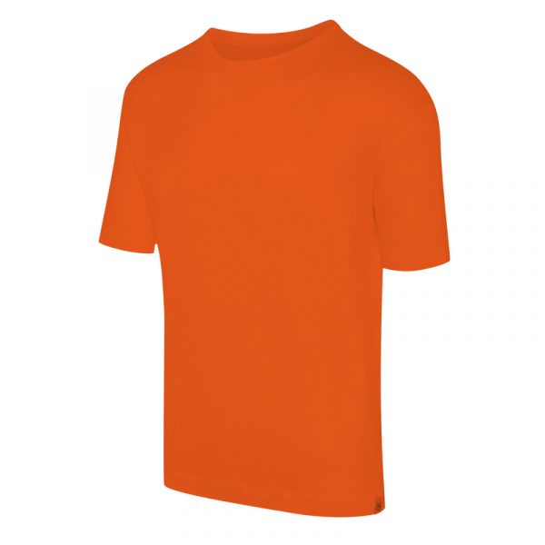 Orange hemp tee - Hemp t-shirt
