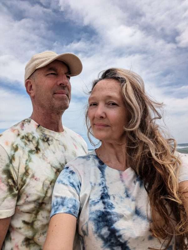 Hemp Cotton Ice-dyed Tee