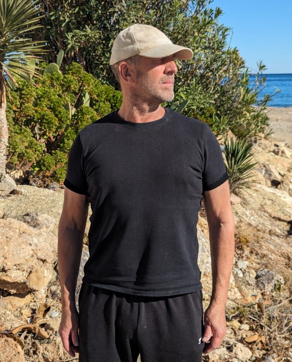 Attic-Black Hemp-Bamboo Tee