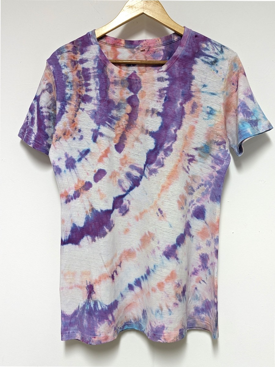 Hemp Cotton Ice-dyed Tee