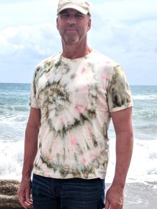 Hemp Cotton Ice-dyed Tee