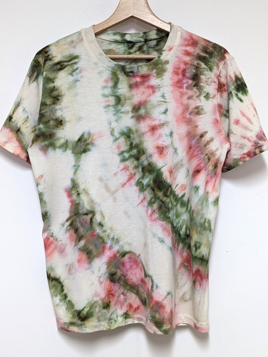 hemp cotton ice-dyed tee